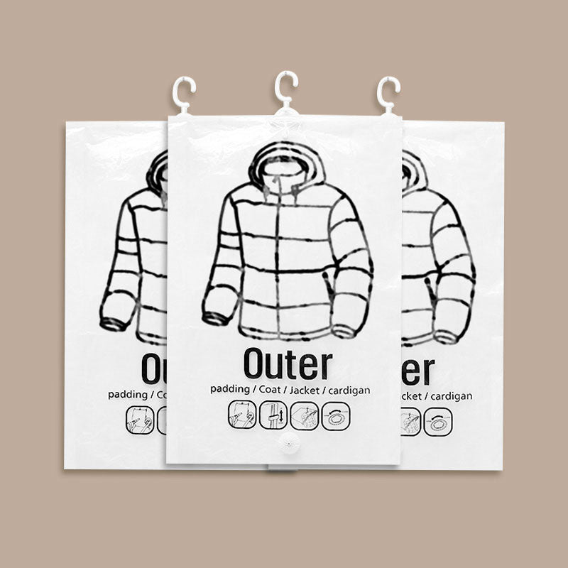 🧳【1° Más Vendido】✨ Bolsas Colgantes de Almacenamiento al Vacío – Ahorra Espacio y Mantén tu Ropa Organizada con Facilidad 💼🌟