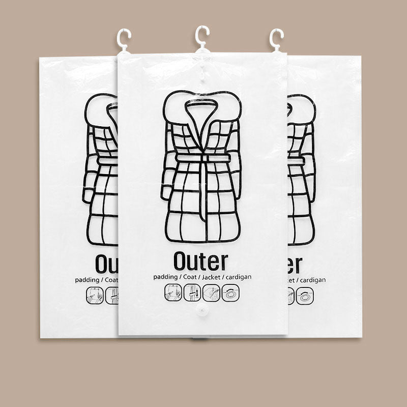 🧳【1° Más Vendido】✨ Bolsas Colgantes de Almacenamiento al Vacío – Ahorra Espacio y Mantén tu Ropa Organizada con Facilidad 💼🌟