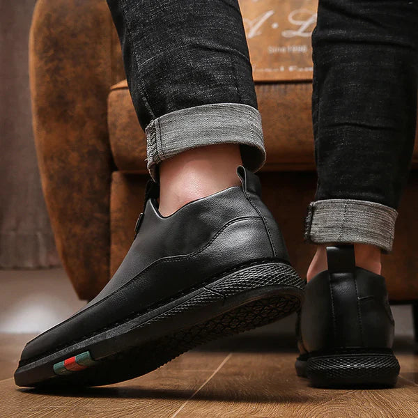 【Compra 2 pares envío gratis】Zapatillas Business de hombre con suela blanda