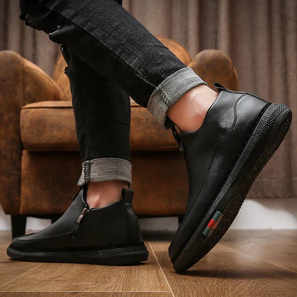 【Compra 2 pares envío gratis】Zapatillas Business de hombre con suela blanda