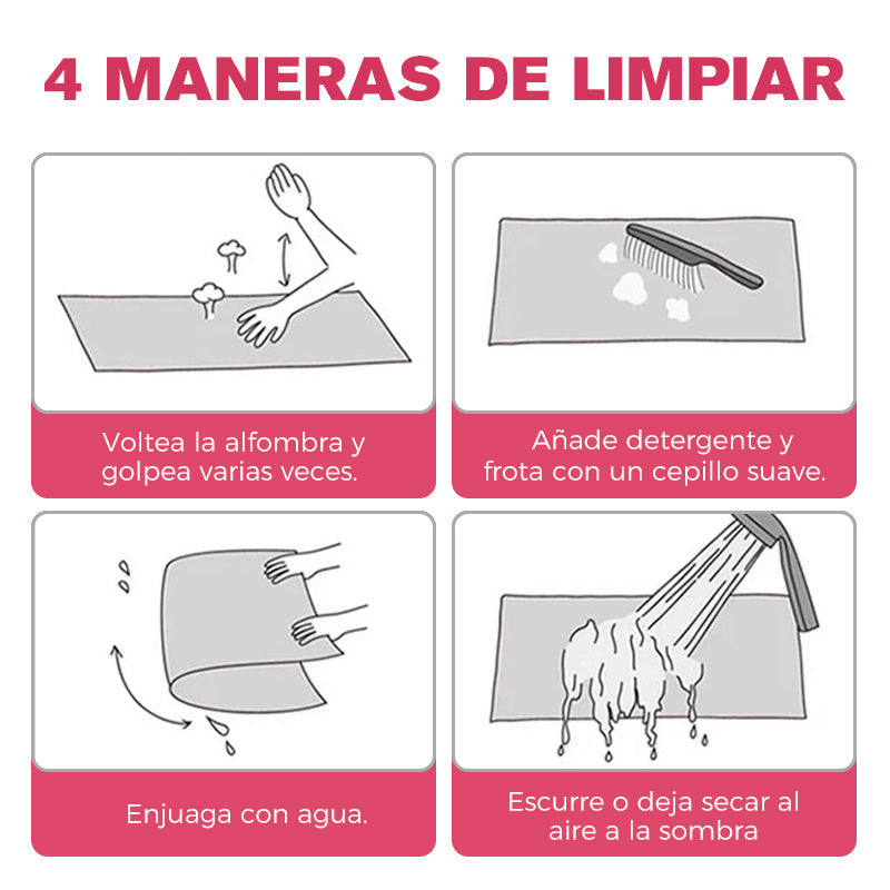 🌺Oferta Por Tiempo Limitado🌺Alfombra Floral de Felpa y Tierra de Diatomeas