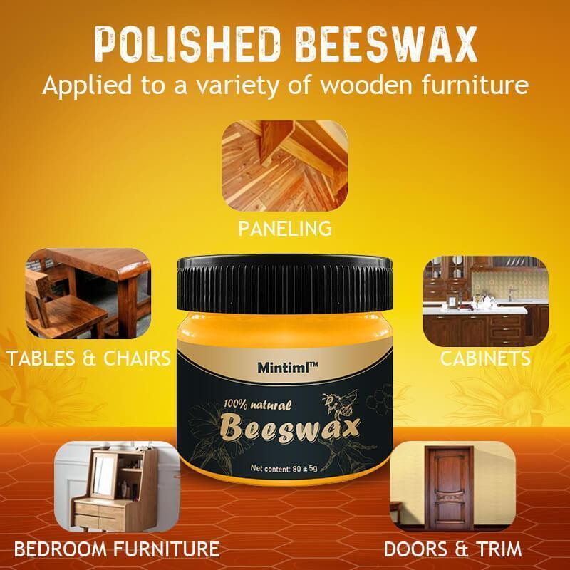 Cera de Abejas para Condimentos de Madera