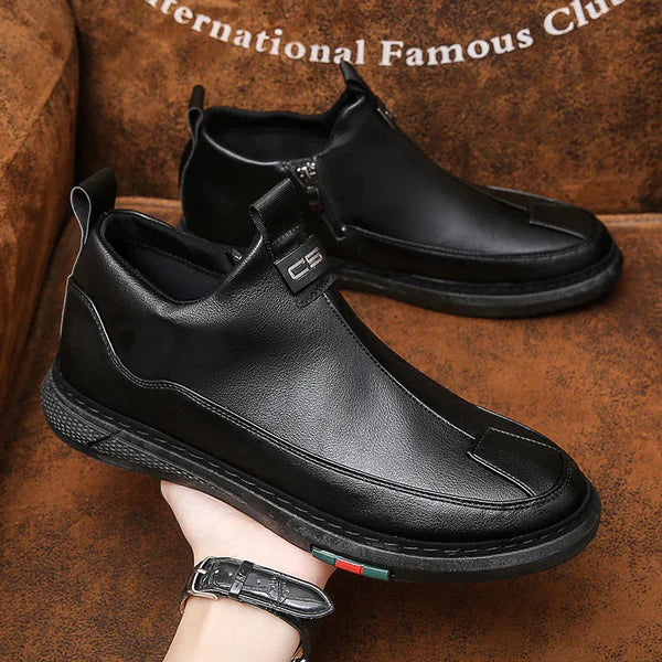 【Compra 2 pares envío gratis】Zapatillas Business de hombre con suela blanda