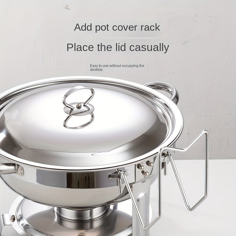 🔥🍲 ¡50% OFF! Olla Buffet de Acero Inoxidable con Calentador – Ideal para Fiestas y Eventos 🇲🇽✨