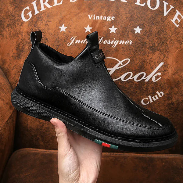 【Compra 2 pares envío gratis】Zapatillas Business de hombre con suela blanda