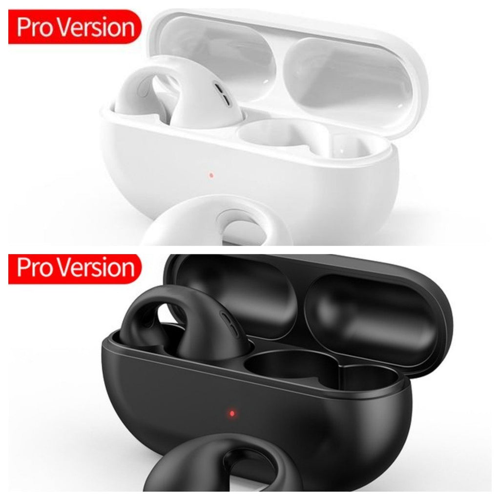 Auriculares inalámbricos de conducción ósea con clip para el oído