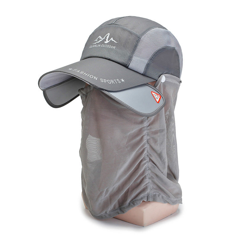 ¡VENTA CALIENTE! Sombrero retráctil para exteriores / pesca / equitación / escalada protector solar