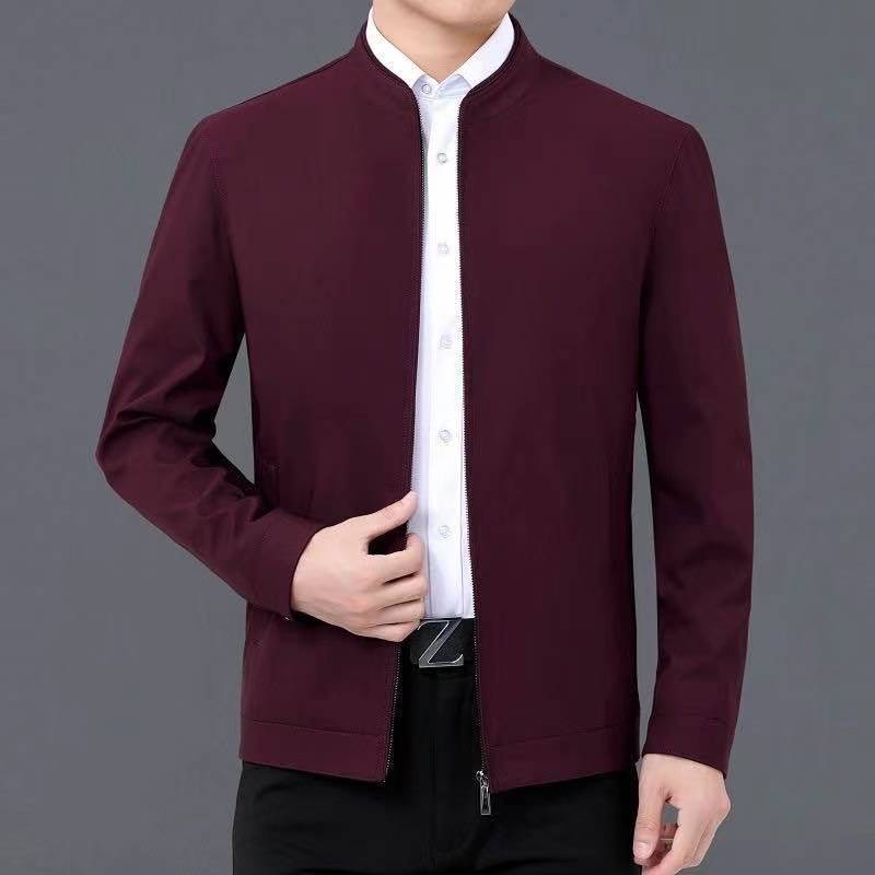 Chaqueta Business Color Sólido Hombre