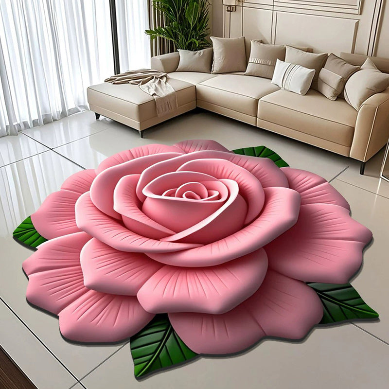 🌺Oferta Por Tiempo Limitado🌺Alfombra Floral de Felpa y Tierra de Diatomeas