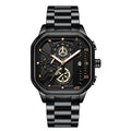 Reloj de cuarzo resistente al agua para hombre.