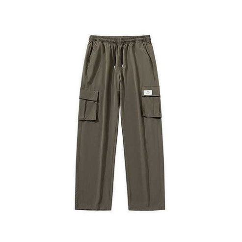 Pantalón cargo Ice Silk para hombre(COMPRA 2 ENVÍO GRATIS)
