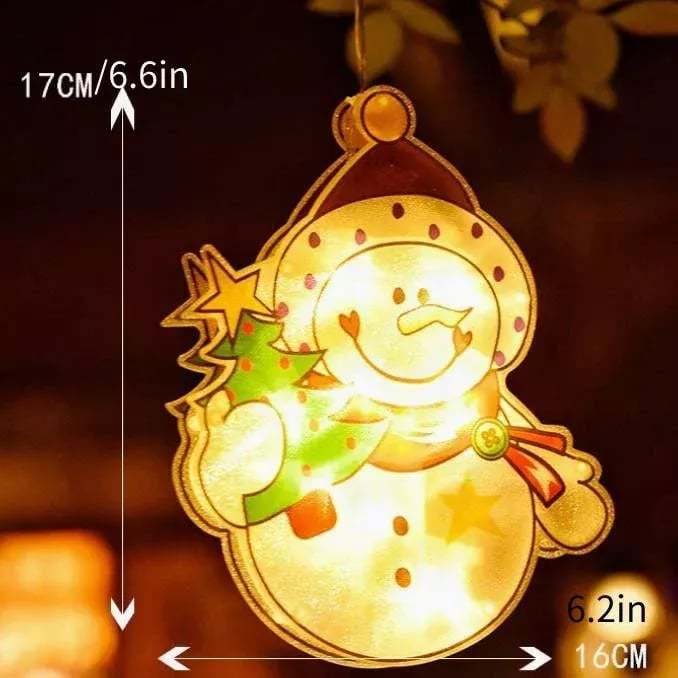 🎄Venta de Navidad anticipada - à Cup de succión para la ventana de Navidad🎅