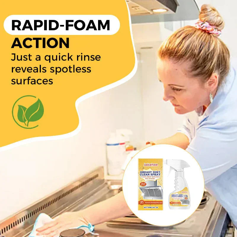 🧼✨Limpiador de grasa pesada con fórmula suave y descomposición rápida