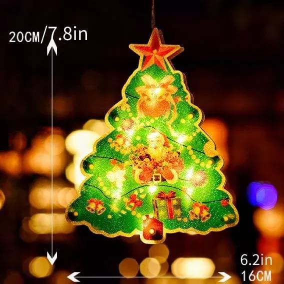 🎄Venta de Navidad anticipada - à Cup de succión para la ventana de Navidad🎅
