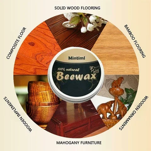（COMPRAR 2 OBTENER 1 GRATIS）【Gastos de envío incluidos】Cera de Abejas para Condimentos de Madera