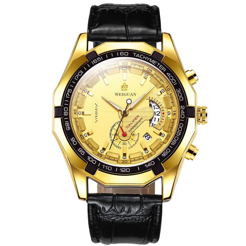 Reloj luminoso de lujo para hombre