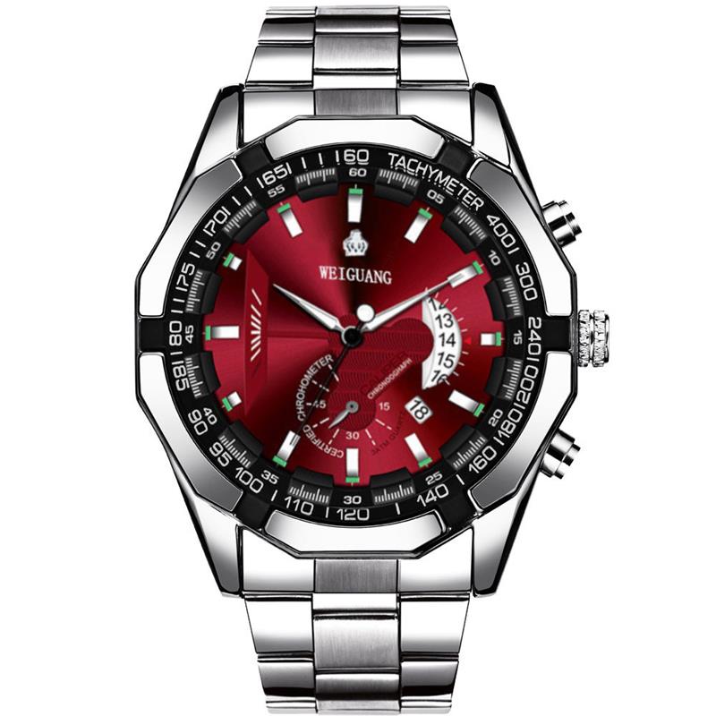Reloj luminoso de lujo para hombre