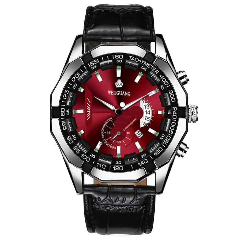 Reloj luminoso de lujo para hombre