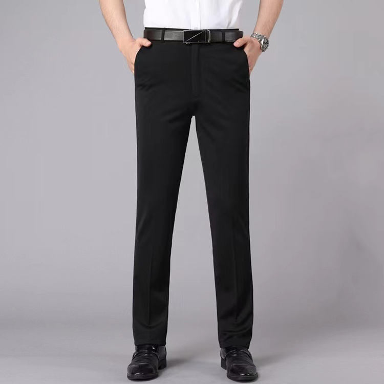 Pantalones de negocios de traje fino de verano para hombre