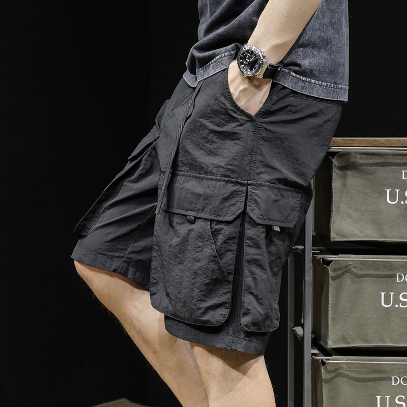 Shorts cargo multibolsillos