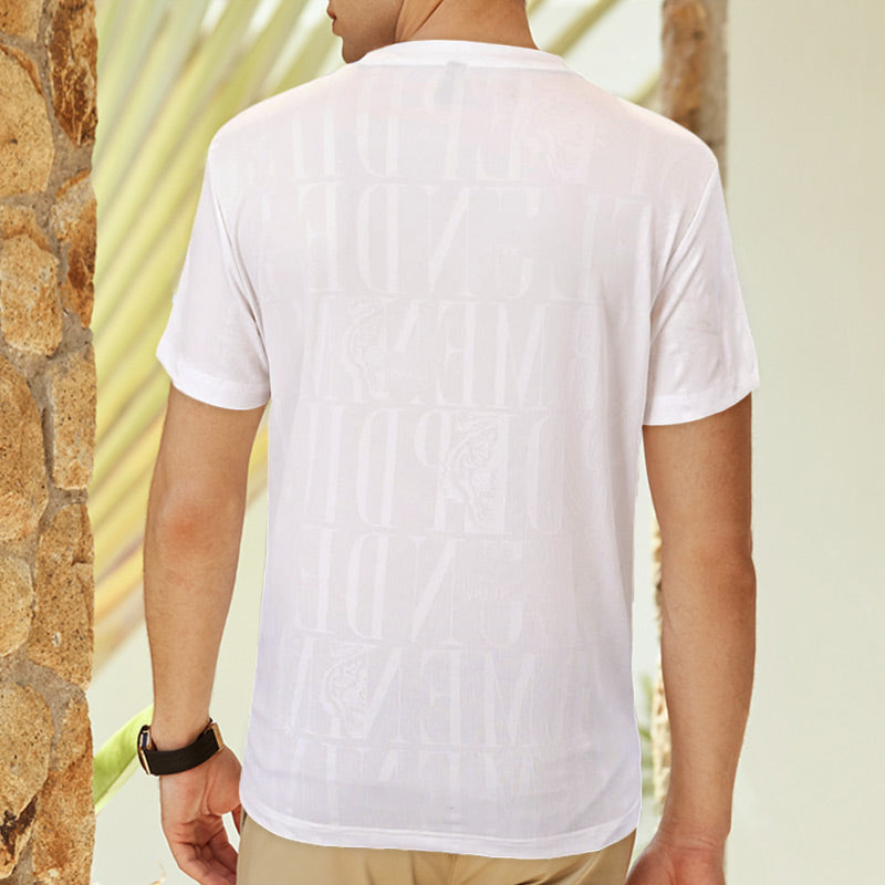 Camiseta de secado rápido Ice Silk para hombre