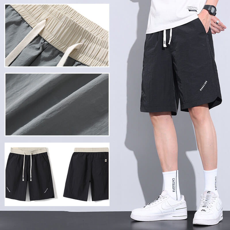 Pantalones cortos de seda de hielo para hombre