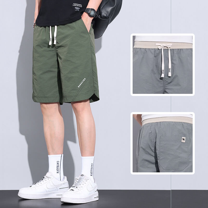 Pantalones cortos de seda de hielo para hombre