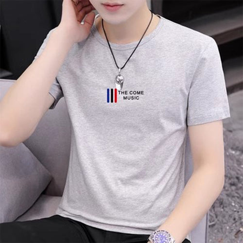 Camiseta de cuello redondo Summer Cooling para hombre