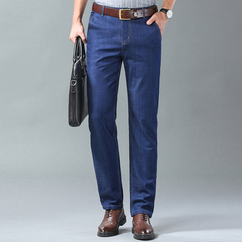 Jeans de hombres sueltos rectos