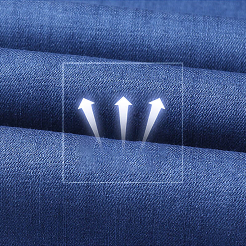 Jeans de hombres sueltos rectos