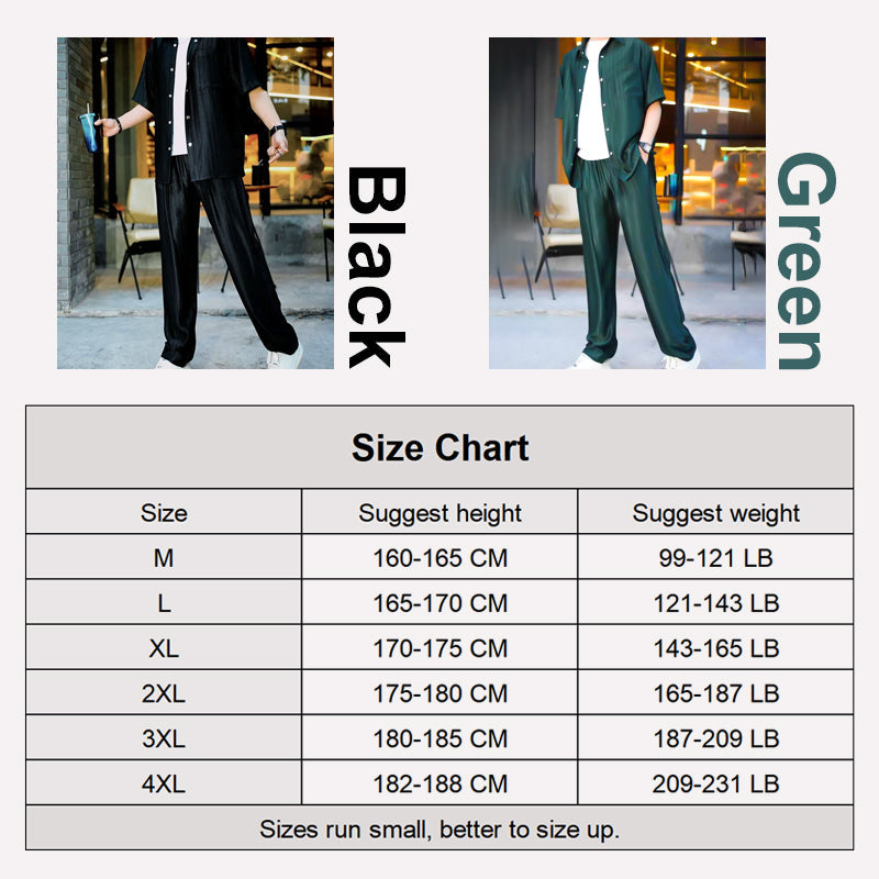 Trajes casuales brillantes de lujo para hombres