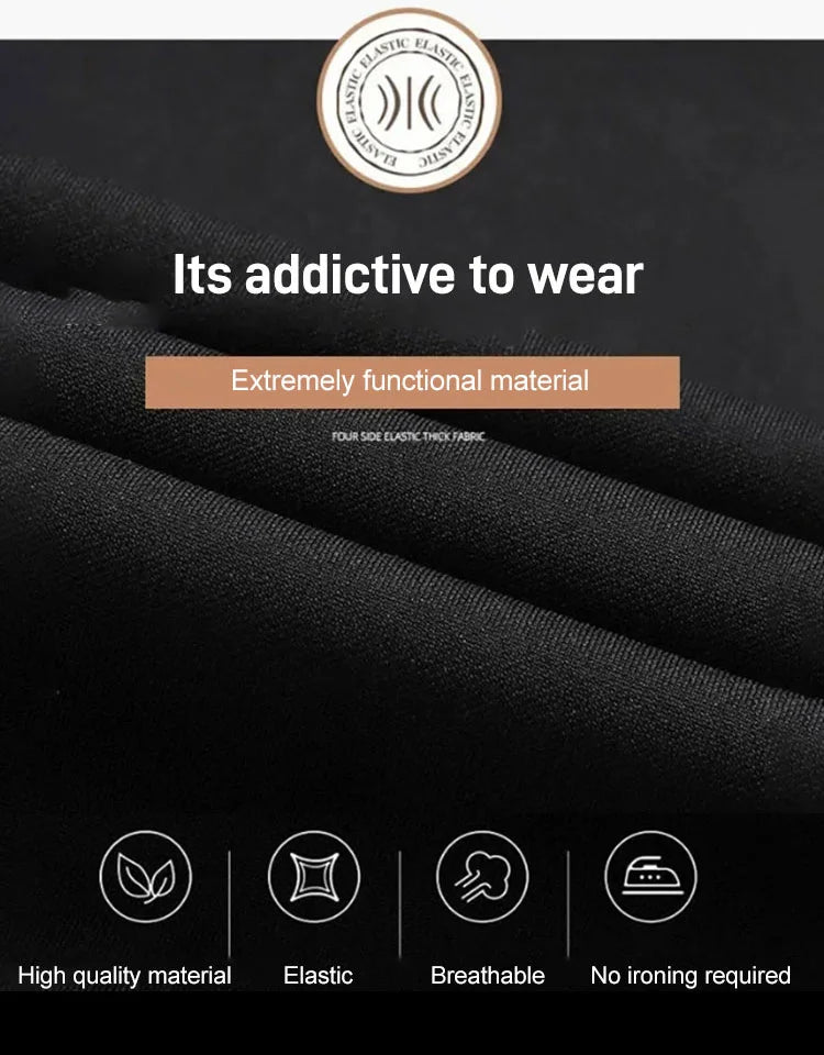 Pantalones cortos informales con abertura lateral y estampado de seda helada para hombre (50% de descuento)