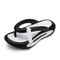 Chanclas de pareja de moda con suela gruesa y amortiguación informal