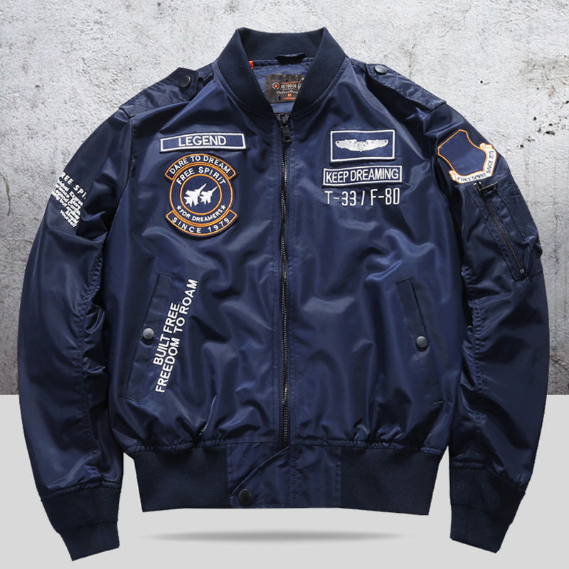 Chaqueta bomber americana