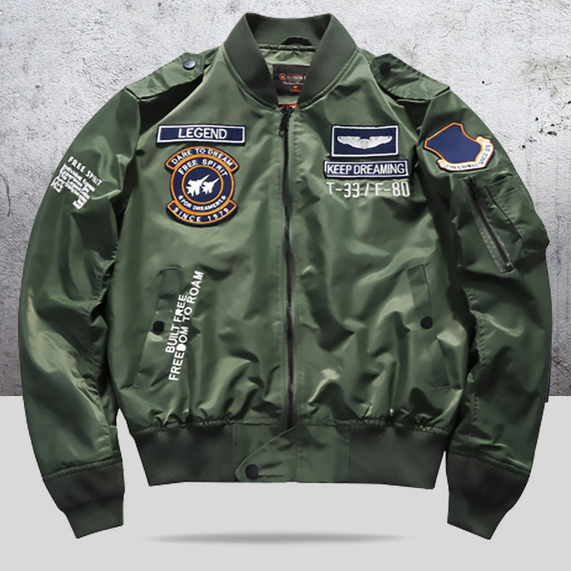 Chaqueta bomber americana