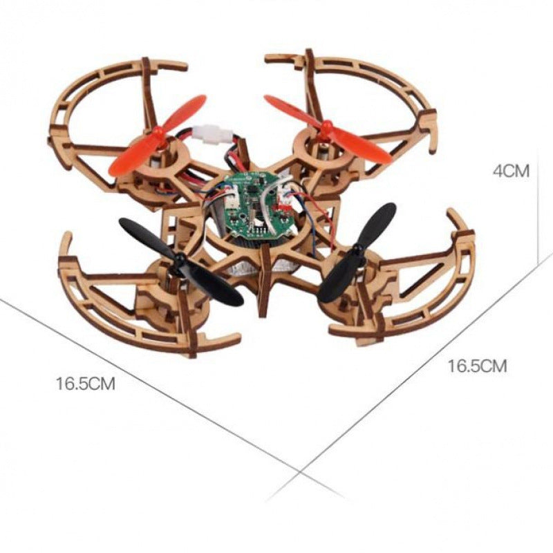 ✈️ Kit de montaje de dron de madera para niños 🎁