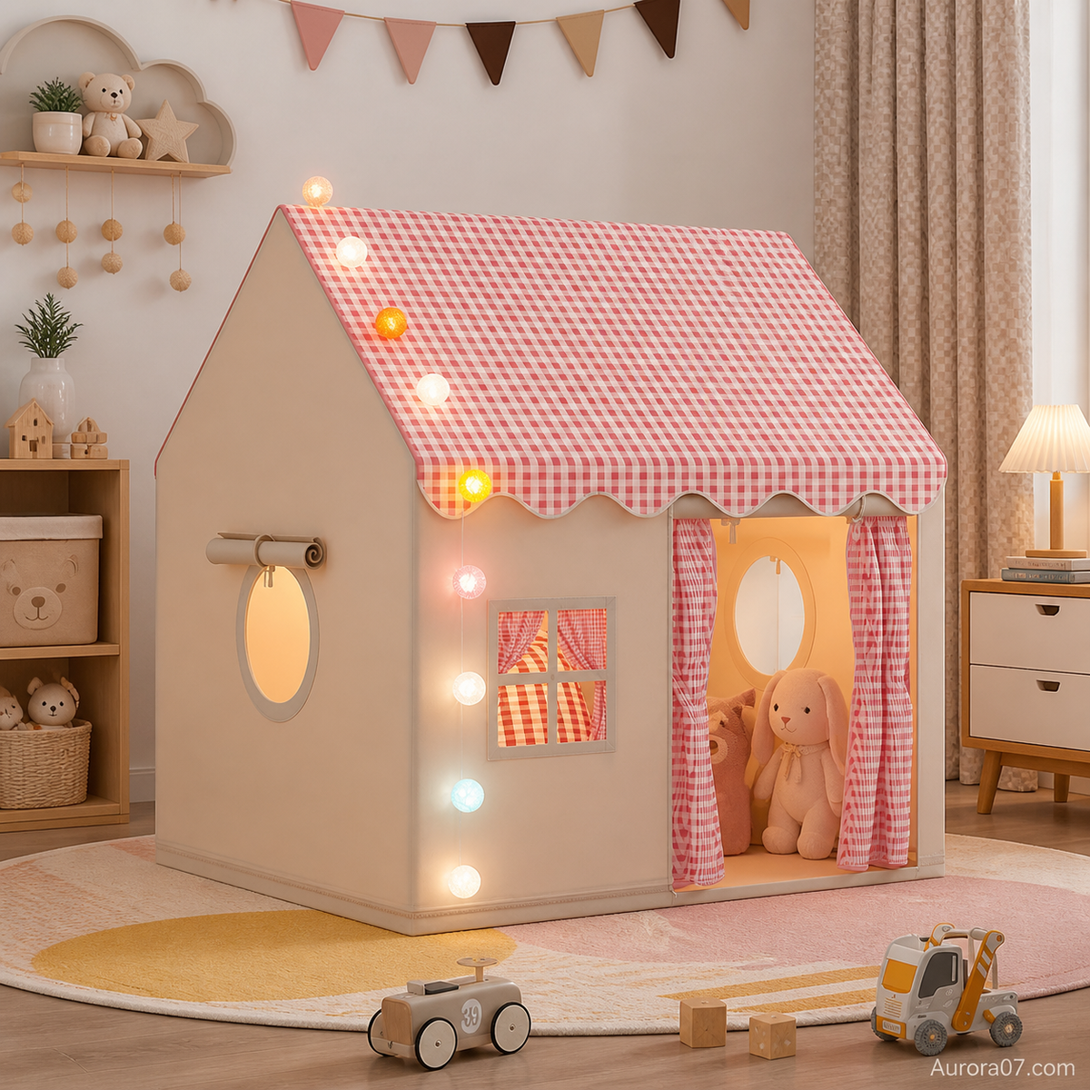 🏆 Último día 50% de descuento 🏠 Castillo de tiendas de juegos para niños ✨