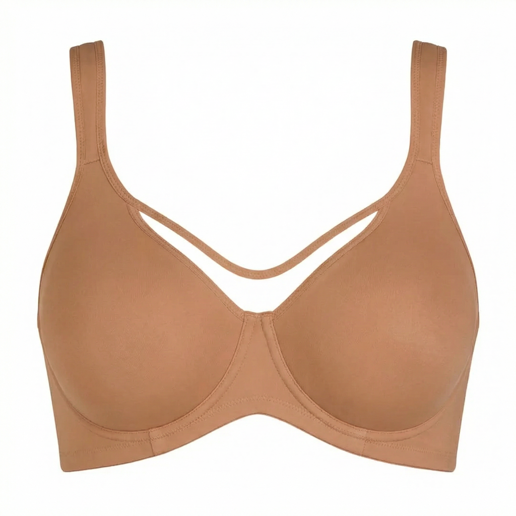 🌸✨ ¡OFERTA 50% OFF! Sujetador Elegante con Aros y Malla Transparente – Sujeción y Comodidad