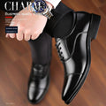 Zapatos de cuero formales de negocios para caballeros para hombres