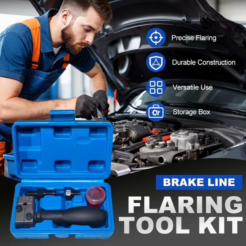 🔥55% DE DESCUENTO 🔧 Kit de frenos universal para automóvil ⚙️ Precisión de 4,75 mm, alta eficiencia, seguro y estable
