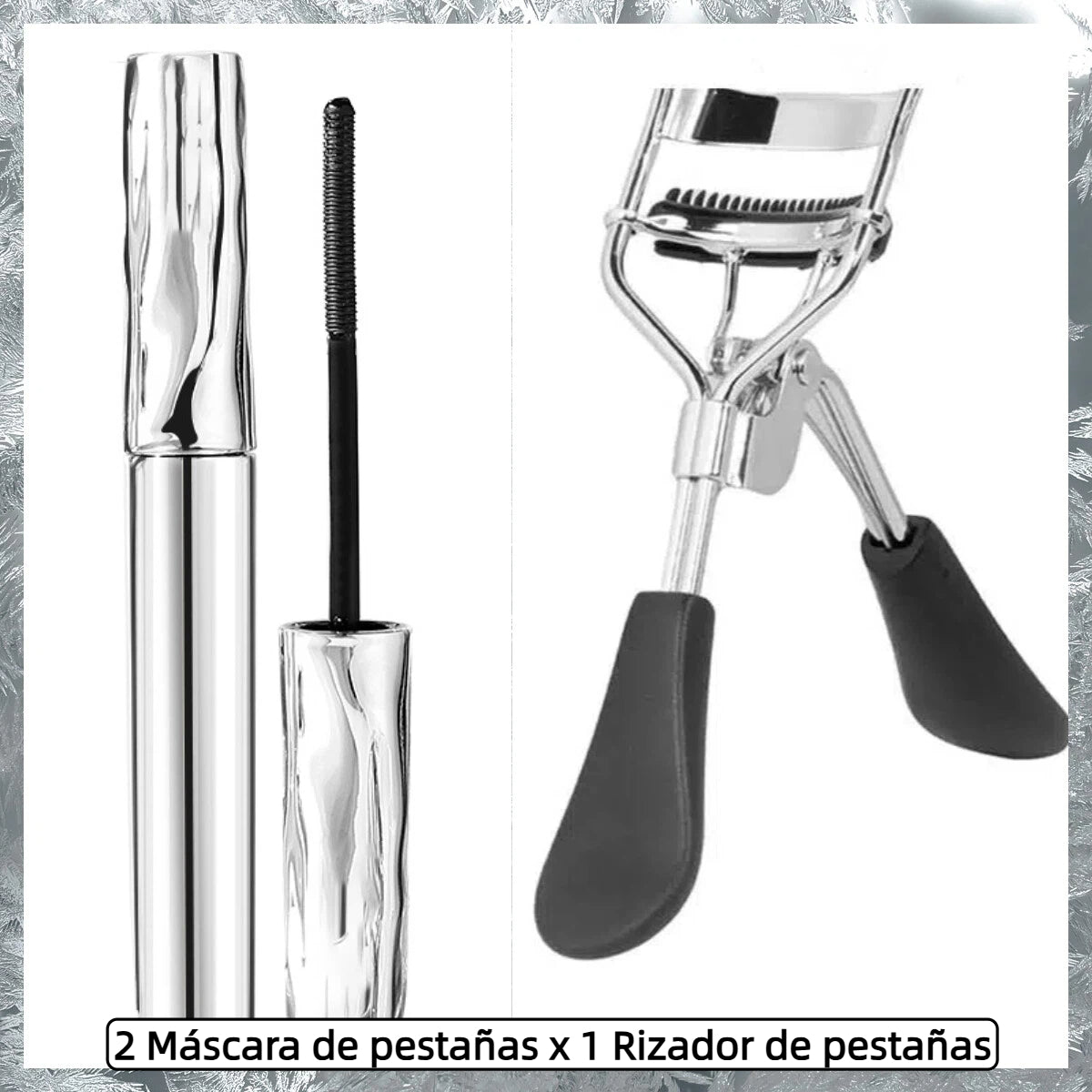 🔥Oferta especial 2025🔥 Máscara de Pestañas con Fibras Resistente al Agua - Alargamiento y Curva Instantánea sin Grumos para un Look Dramático 🌟👁️