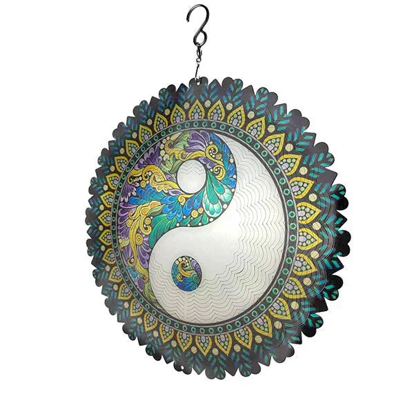 (Oferta especial 2025) Mandala 3D con efecto de viento giratorio