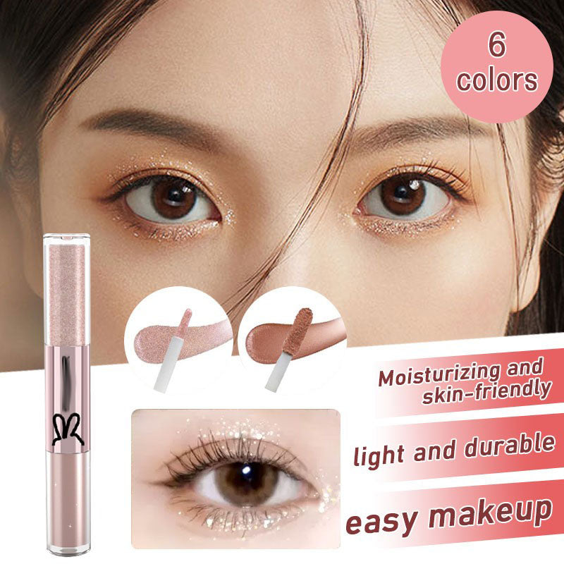 Sombra de ojos líquida con doble brillo（50% DE DESCUENTO）