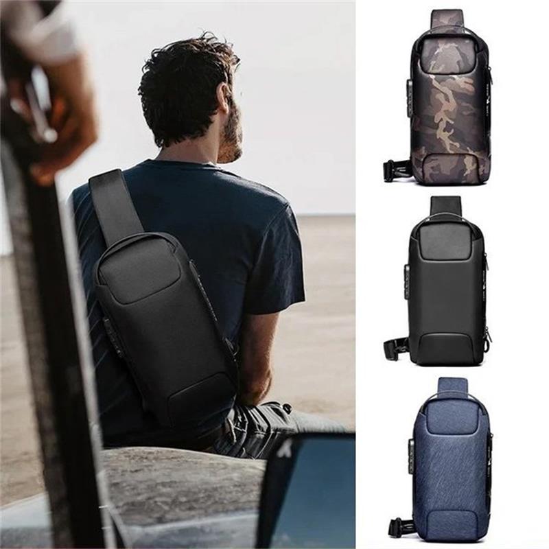 Bolso bandolera antirrobo con carga USB sport sling (Compre 2 envío gratis)
