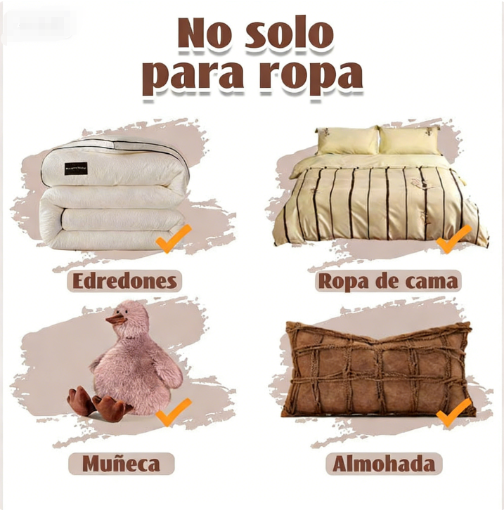 🧳【1° Más Vendido】✨ Bolsas Colgantes de Almacenamiento al Vacío – Ahorra Espacio y Mantén tu Ropa Organizada con Facilidad 💼🌟