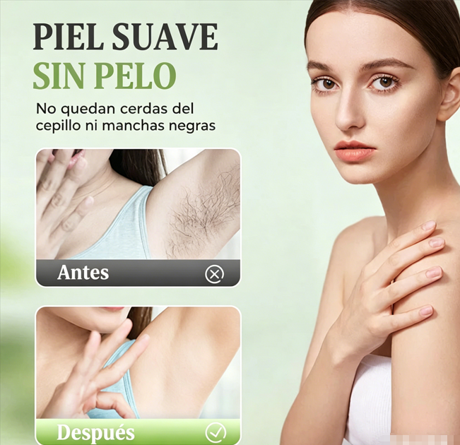 ⏰🔥 ¡Oferta Limitada 50% OFF! ✨ Crema Depilatoria Suave y No Irritante – Piel Suave y Libre de Vello en Minutos 🧴💖