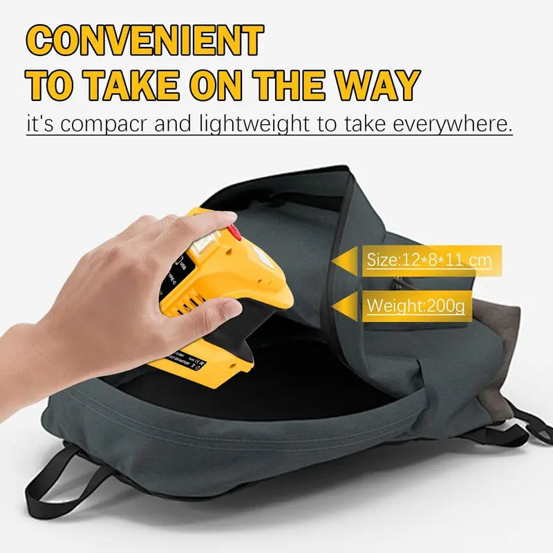 🔥Inversor compacto de CC a CA: adecuado para automóviles, autocaravanas, uso al aire libre y casas de verano.