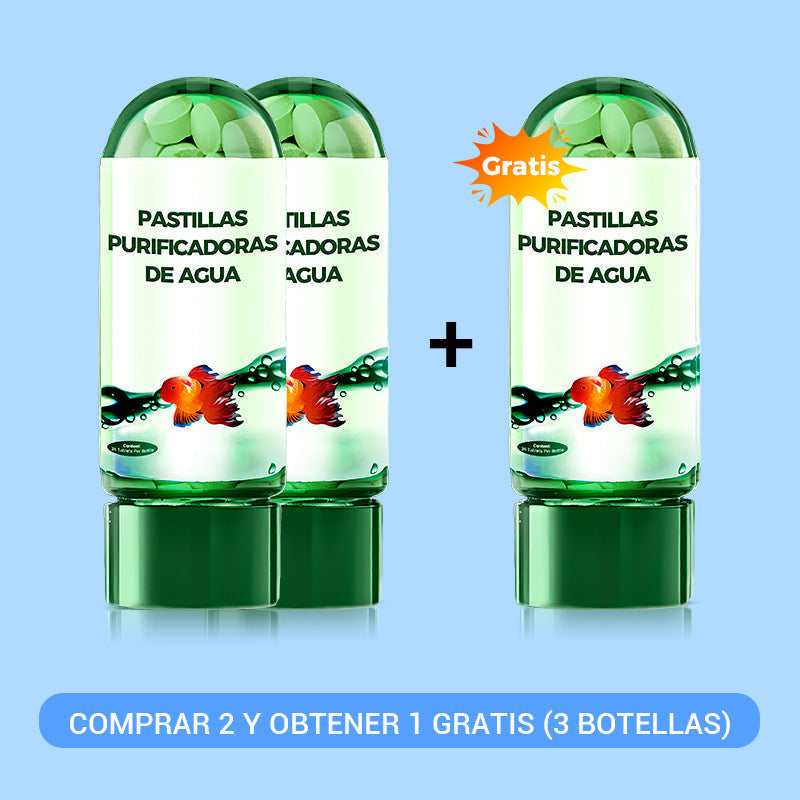 Tableta Potente de Purificación de Agua para Acuarios