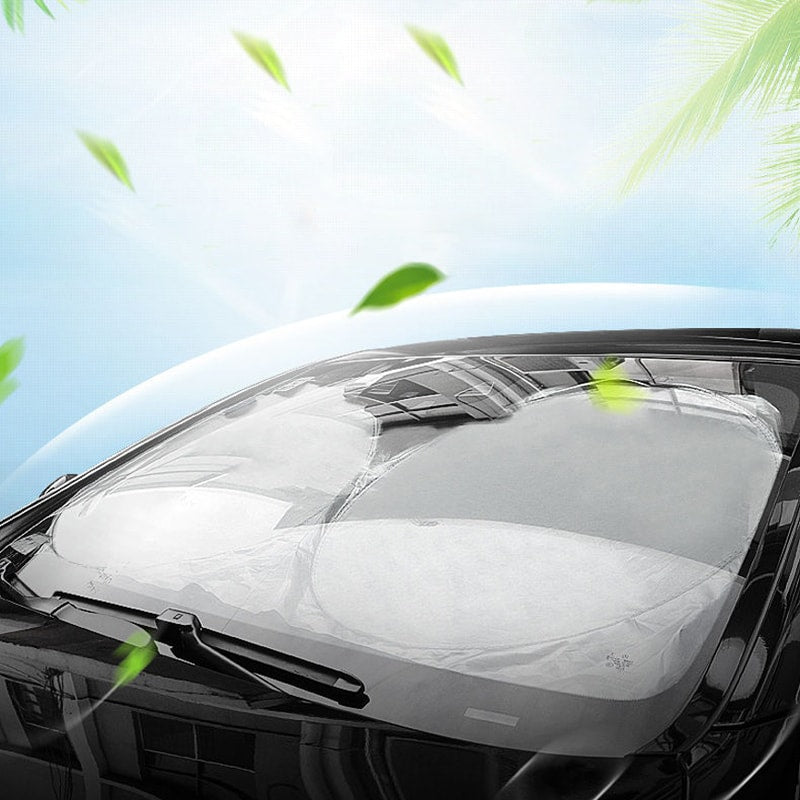 Portable Car Front Windshield Reflective Sun Block 6 Pcs sets