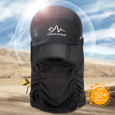 ¡VENTA CALIENTE! Sombrero retráctil para exteriores / pesca / equitación / escalada protector solar
